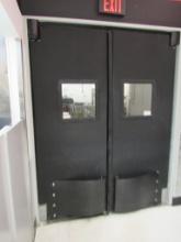 72X94 SWINGING DOOR SET W/HARDWARE