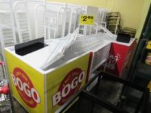 35X35 WHITE MOBILE BULK BIN TABLES