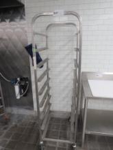 S/STEEL SHEET PAN RACK