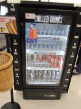 TRUE SELF-CONTAINED GLASS-DOOR COOLER GDM-10SSL-HC-TSL01