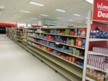 MADIX GONDOLA SHELVING 72IN TALL 22/22 - 68FT W/4FT END CAP - SOLD BY THE FOOT