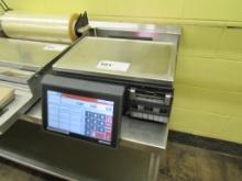 2021 BIZERBA XC100 SCALE/PRINTER WITH CUSTOMER SCREEN