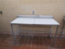 5FT POLYTOP TABLE - 24IN DEEP