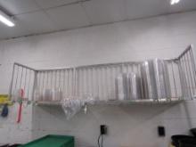 8FT ALUMINUM WALL SHELF