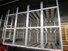 20X60 3-DECK ALUMINUM COOLER RACKS