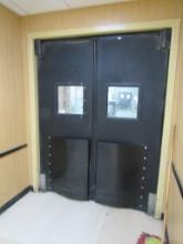 72X94 SWINGING DOOR SET W/HARDWARE