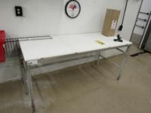 6FT POLYTOP TABLE - 30IN DEEP