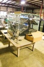 71IN X 60IN. GLASS CABINET DRY BAKERY DONUT BAGEL DISPLAY TABLE