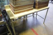 5FT POLYTOP WORKTOP TABLE