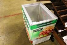 29X21 ROLLING OPEN AIR SPOT MERCHANDISER COOLER