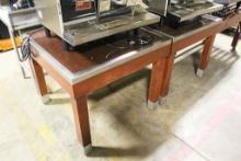 3FTX3FT BAKERY DISPLAY TABLES