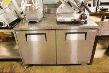 TRUE 4FT SELF CONTAINED 2-DOOR WORKTOP COOLER