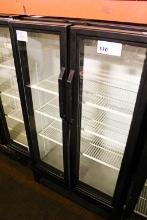 TRUE GDM-30-LD SELF CONTAINED 2-DOOR COOLER