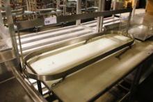 5FT STAINLESS STEEL HANGING POT RACK