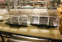 COUNTERTOP 3-COMPARTMENT DRY BAKERY DISPLAY CASES