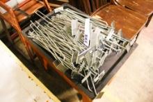 1 LOT - MERCHANDISER PEG HOOK HANGERS