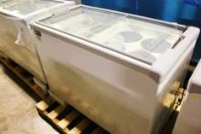 2022 NEW SCRATCH & DENT FLOOR MODEL DISPLAY EXCELLENCE EDC-8HC 47IN. SLIDE TOP ICE CREAM FREEZER