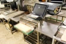 HEATSEAL STEP SAVER HOT WRAP STATION - MISSING SIDE PANEL ON PRINTER