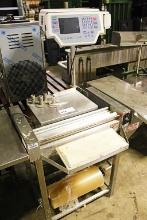 HOBART STEP SAVER HOT WRAP ATATION W/ HOBART QUANTUM SCALE/PRINTER