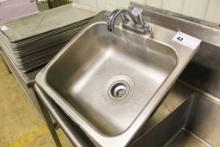 23INX21IN STAINLESS STEEL DROP-IN SINK