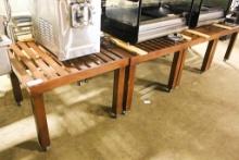 3FTX3FT MOBILE BAKERY DISPLAY TABLES
