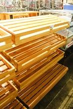 4FT MOBILE 4-TIER BAKERY DISPLAY