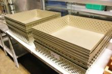24IN X 24IN STAINLESS STEEL METAL DISPLAY BINS
