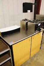 4FT MOBILE SHOWCASE/ CHECKOUT COUNTER DISPLAY CABINET