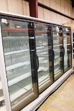 HUSSMANN RL4 FREEZER DOORS 2010 REMOTE - SOLD BY THE DOORS