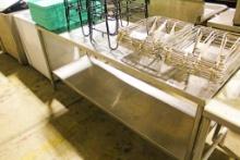 6FT STAINLESS STEEL TABLE