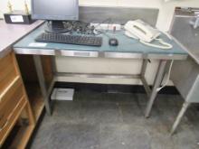 42-INCH WALL-MOUNT WORK TABLE