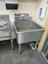 27-INCH 1-COMPARTMENT SINK