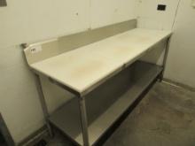 78-INCH POLYTOP TABLE - 24IN DEEP