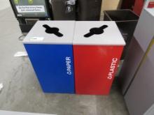 RECYCLE TRASH CANS