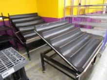 48-INCH JSI SLANT PRODUCE TABLES W/BANANA PADS