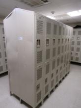 LYON PRO-QUIP FLOOR-MOUNT LOCKERS