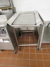 S/STEEL FRYER LANDING CART