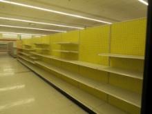 GONDOLA SHELVING 88IN TALL 18/20, 24/24 - 40FT - SOLD BY THE FOOT