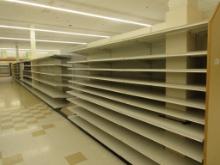 LOZIER GONDOLA SHELVING 90IN TALL 19/19, 28/28 - 81FT - SOLD BY THE FOOT