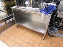 4FT X 24IN. STAINLESS STEEL CABINET
