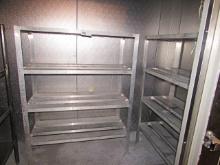 4FT 4 TIER ALUMINUM COOLER RACKS