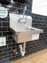 STAINLESS STEEL HAND SINK