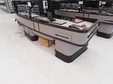 11FT. CURVED CHECKOUT COUNTER