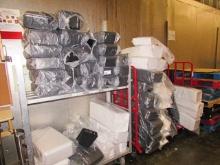 LOT OF MISC. STYROFOAM MEAT TRAYS
