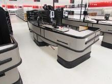 11FT. CURVED CHECKOUT COUNTER