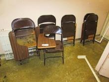 FOLDING DESK CHAIRS