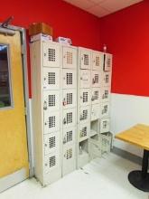 6 COMPARTMENT EMPLOYEE LOCKERS
