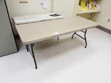BANQUET FOLDING LEG TABLES (1-6FT, 1-4FT.)