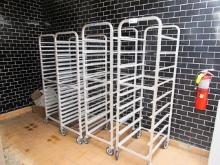 MISC. ALUMINUM SHEET PAN RACKS