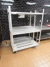 3 TIER ALUMINUM COOLER CARTS